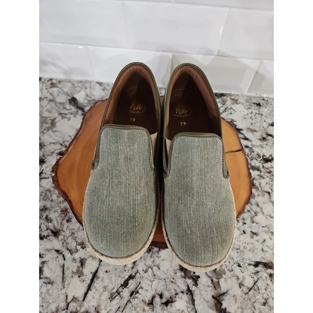 New! Don Pepe Woven Maly Canvas Youth Shoe Size 39 US 8‎